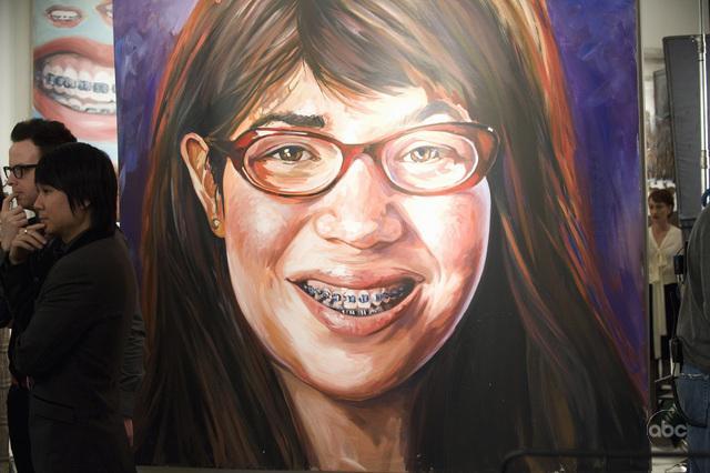 ugly betty after makeover. up on UGLY BETTY over the